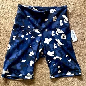 NWT old navy blue camp bike shorts